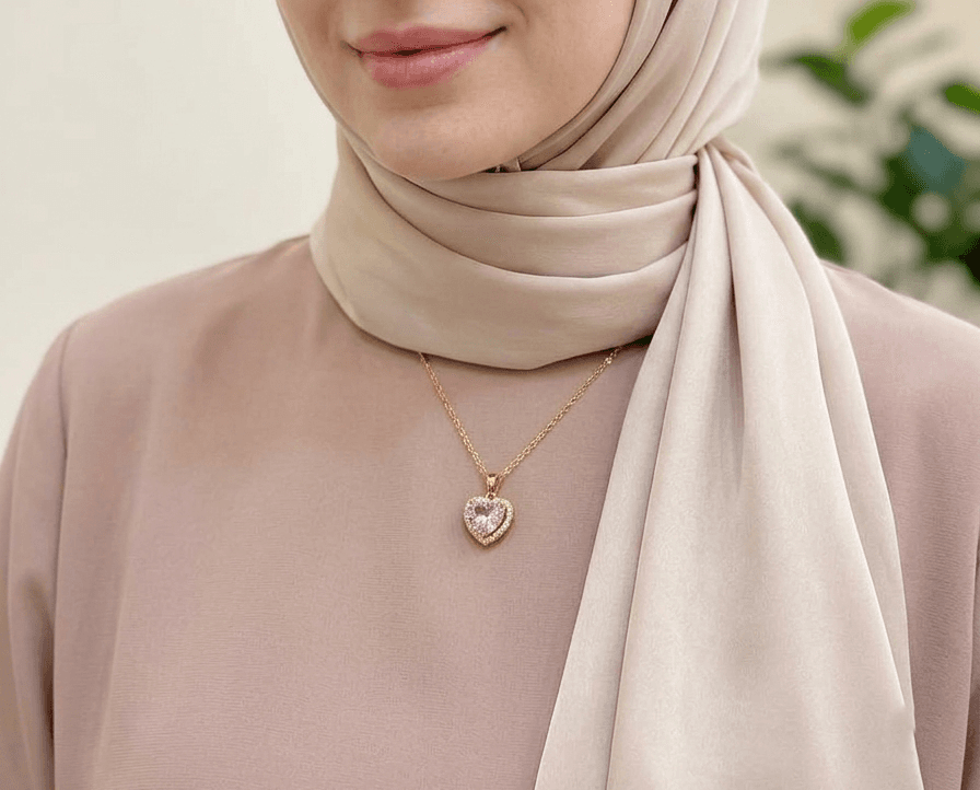 Singapore Twist Stainless Steel Necklace